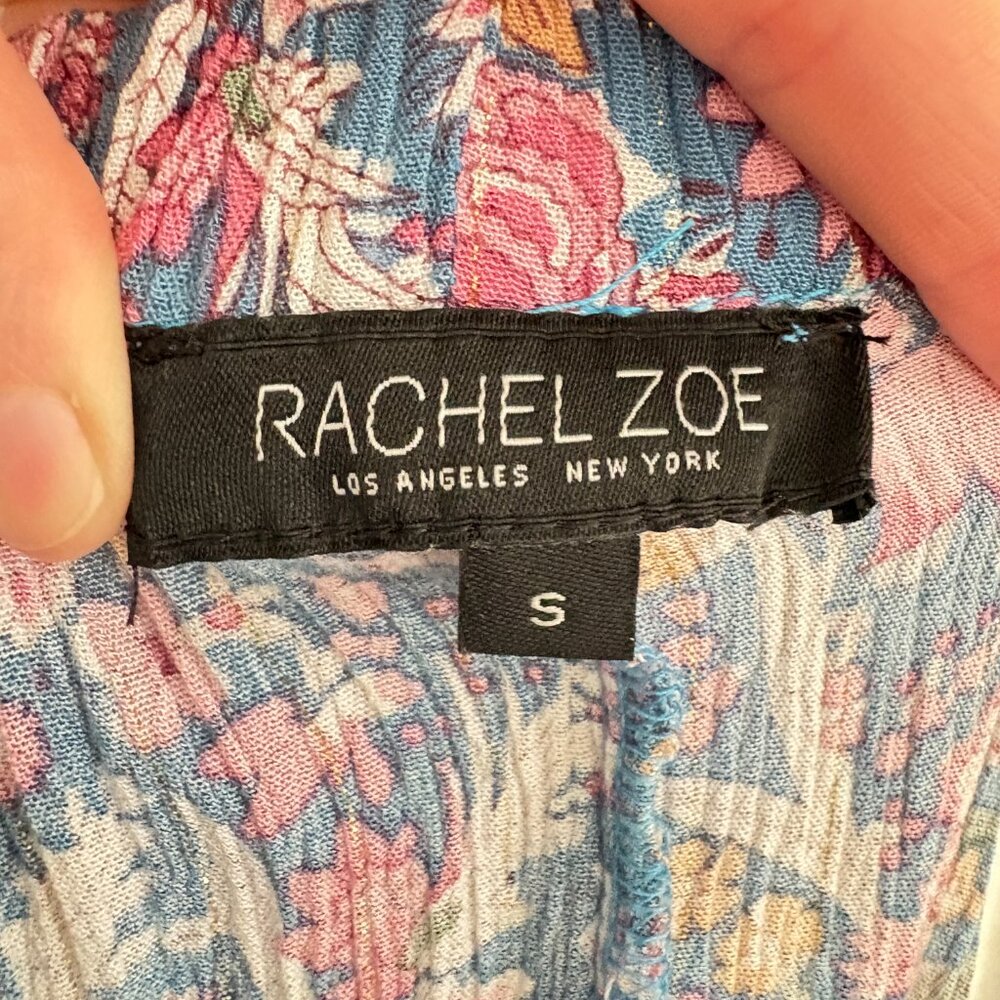 Rachel Zoe Tiered Ruffle Floral Midi Skirt - Picture 6 of 8